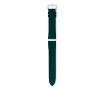 22 mm Uhrenarmband mit Dornschließe aus Sartorial-Leder - Grün - Kalbsleder - MB131809 - Smart Armbänder