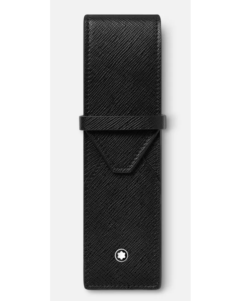 Montblanc Sartorial Etui Für 2 Schreibgerät Schwarz