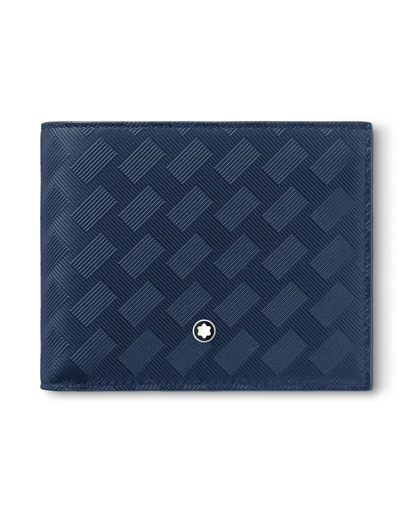 Montblanc Extreme 3.0 Brieftasche 6 cc - Tintenblau - Leder - MB198063 - Brieftaschen Tintenblau