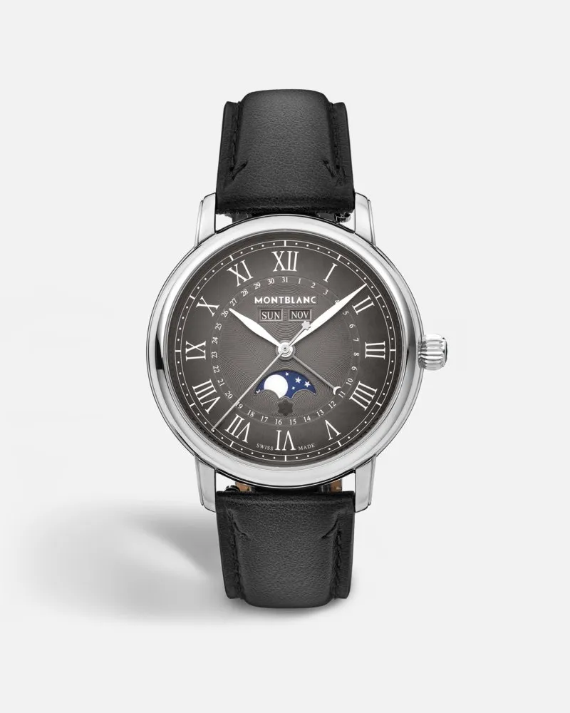 Montblanc Montblanc Star Legacy Full Calendar 42 Mm - Armbanduhren - Grau Grau