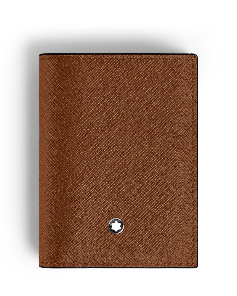 Montblanc Sartorial Mini-Brieftasche 4 cc - Rehbraun - Leder - MB220383 - Brieftaschen Rehbraun