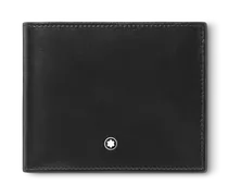 Brieftasche 4 cc mit Münzfach aus Meisterstück Leder - Schwarz - Leder - MB198312 - Münzbörsen