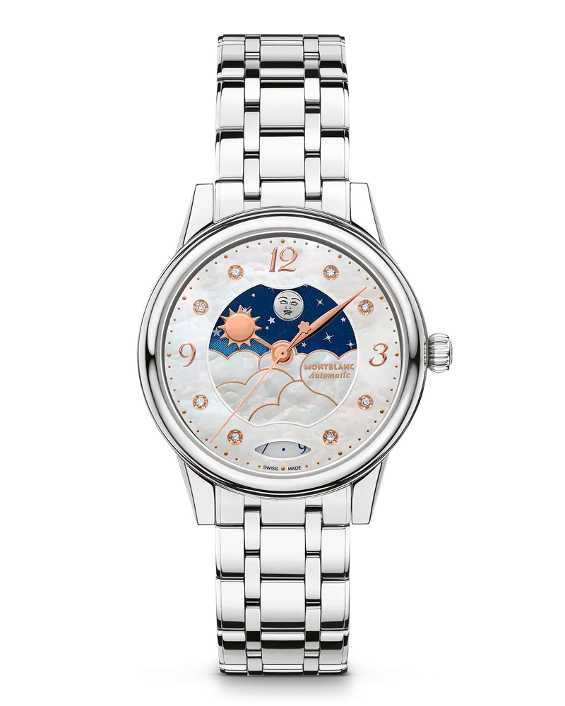 Montblanc Montblanc Bohème Day & Night Stahl - MB129757 - Uhr 