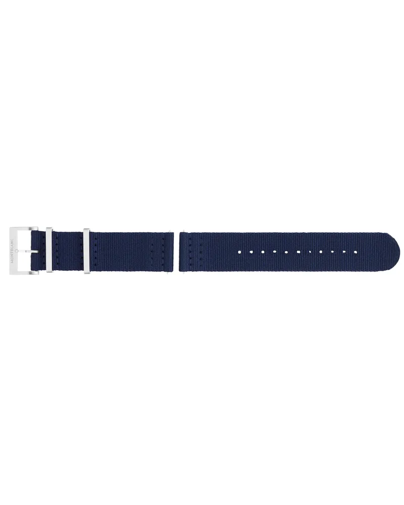 Montblanc Nylonarmband in Blau - MB125843 - Smart Armbänder 