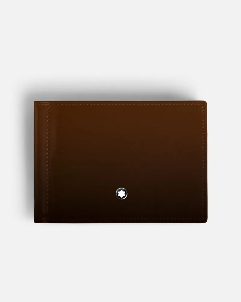 Montblanc Meisterstück Brieftasche 6 Cc Mit Geldclip - Kreditkartenetuis 