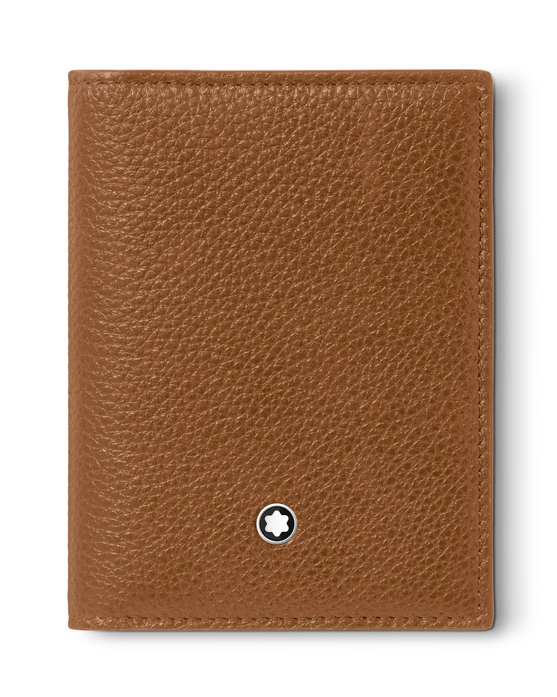 Montblanc Grain Kartenetui 4 cc - Karamell - Leder - MB198303 - Kartenetuis Karamell