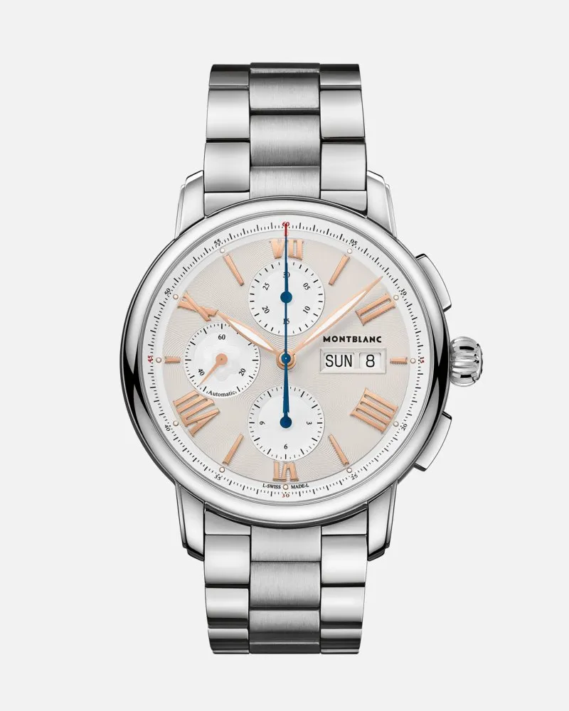 Montblanc Montblanc Star Legacy Chronograph Day & Date - Armbanduhren - Silber Silber