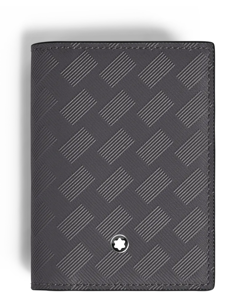 Montblanc Kartenetui 4 cc aus Extreme Leder - Forged Iron/Cold Steel - Leder - MB223201 - Kartenetuis Forged
