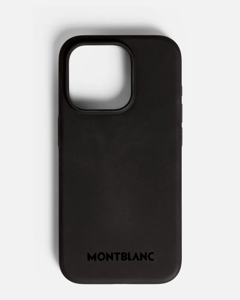 Montblanc Selection Hard Phone Case Für Das Apple Iphone 16 Pro Magsafe - Smartphone Cover - Schwarz Schwarz