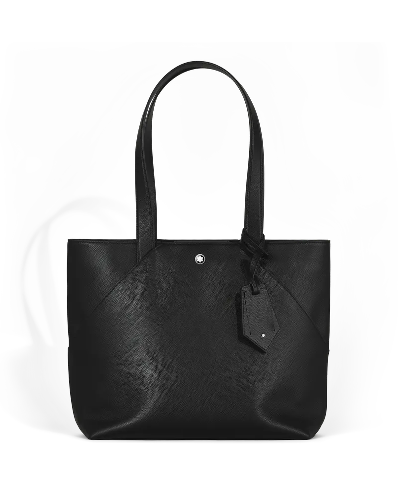 Montblanc Sartorial Envelope Tragetasche - Schwarz - Leder - MB199761 - Tragetaschen Schwarz