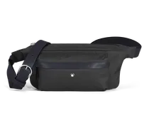 Gürteltasche Montblanc Panorama - Schwarz - Stoff und Leder - MB222899 - Gürteltaschen