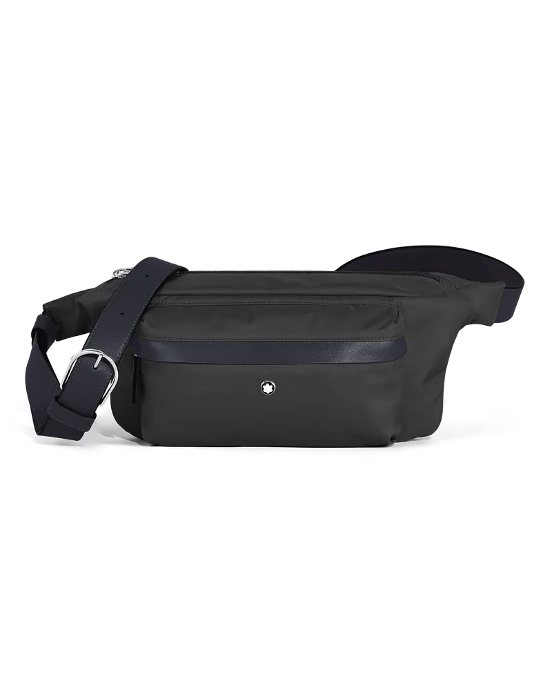 Montblanc Gürteltasche Montblanc Panorama - Schwarz - Stoff und Leder - MB222899 - Gürteltaschen Schwarz
