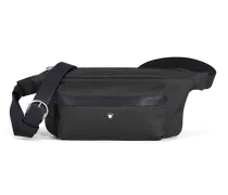 Gürteltasche Montblanc Panorama - Schwarz - Stoff und Leder - MB222899 - Gürteltaschen