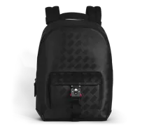 Mini M-Lock Rucksack - Schwarz - Leder - MB198852 - Rucksäcke