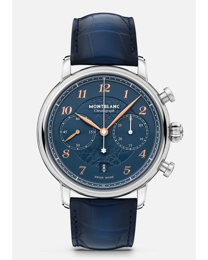 Montblanc Star Legacy Chronograph 42mm Limited Edition Blau