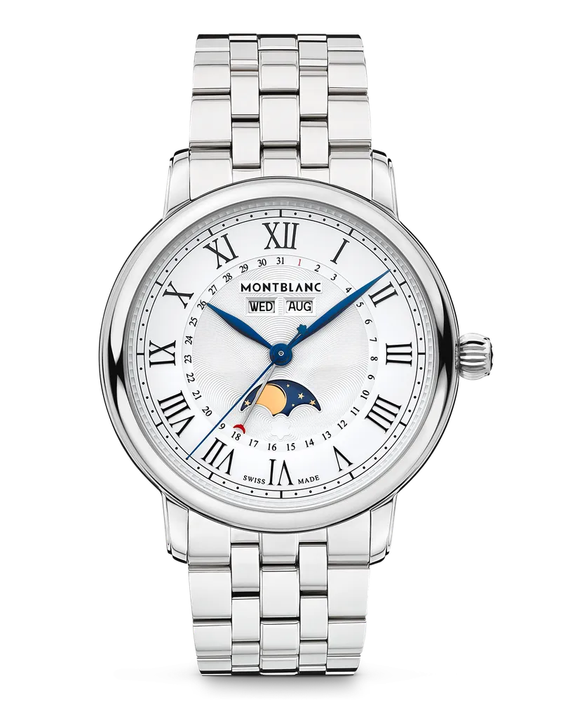 Montblanc Montblanc Star Legacy Full Calendar Stahl - MB128677 - Uhr 