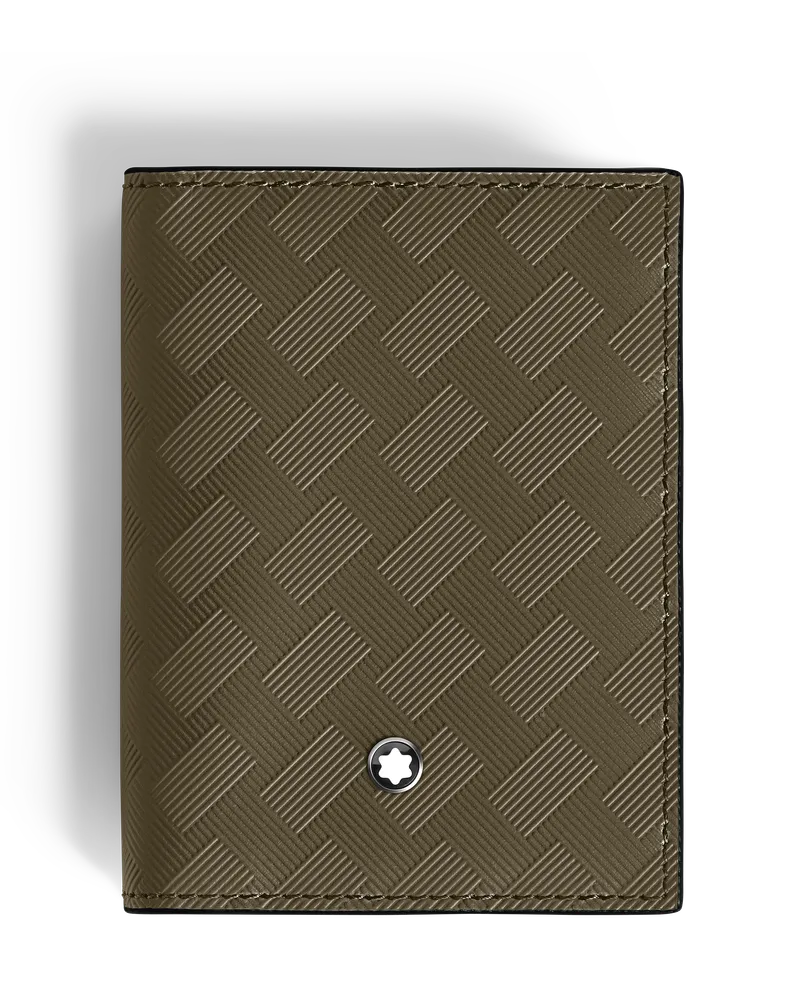 Montblanc Kartenetui 4 cc aus Extreme Leder - Khaki - Leder - MB221416 - Kartenetuis Khaki