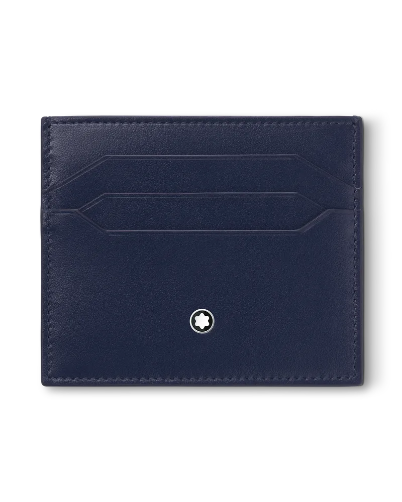 Montblanc Meisterstück Etui 6 cc - Tintenblau - MB131694 - Kartenetuis Tintenblau