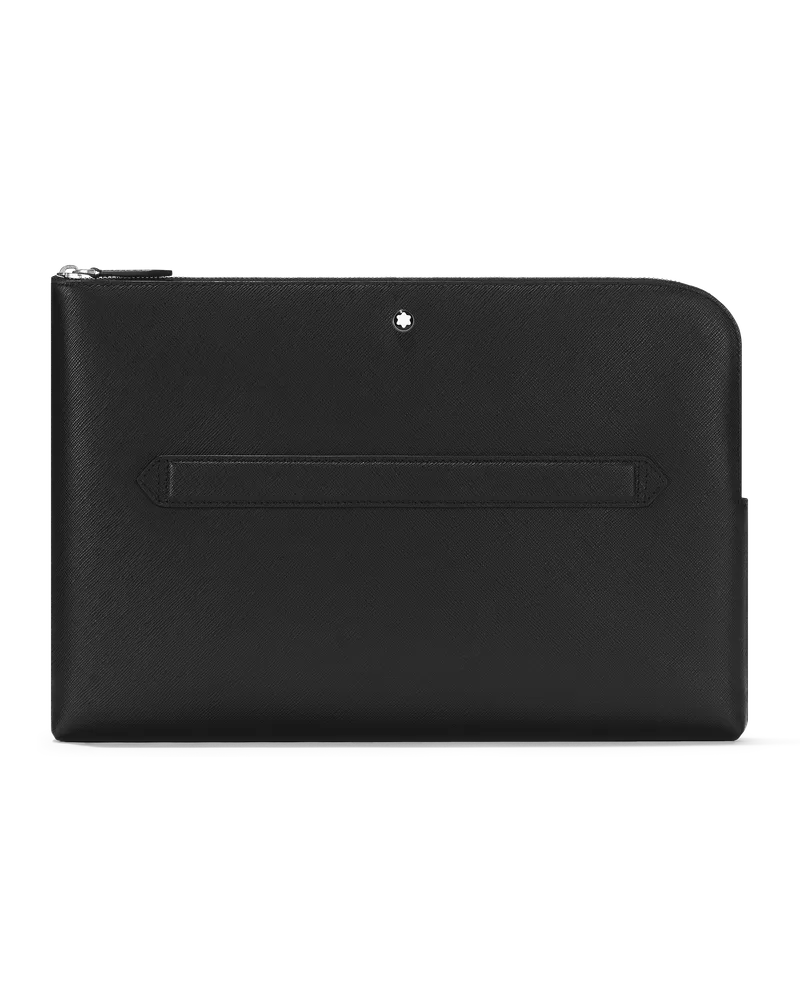 Montblanc Sartorial Laptoptasche - Schwarz - Leder - MB130281 - Laptoptaschen Schwarz