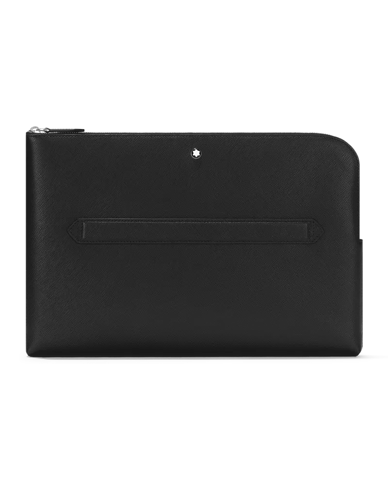 Montblanc Laptoptasche aus Sartorial Leder - Schwarz - Leder - MB130281 - Laptoptaschen Schwarz