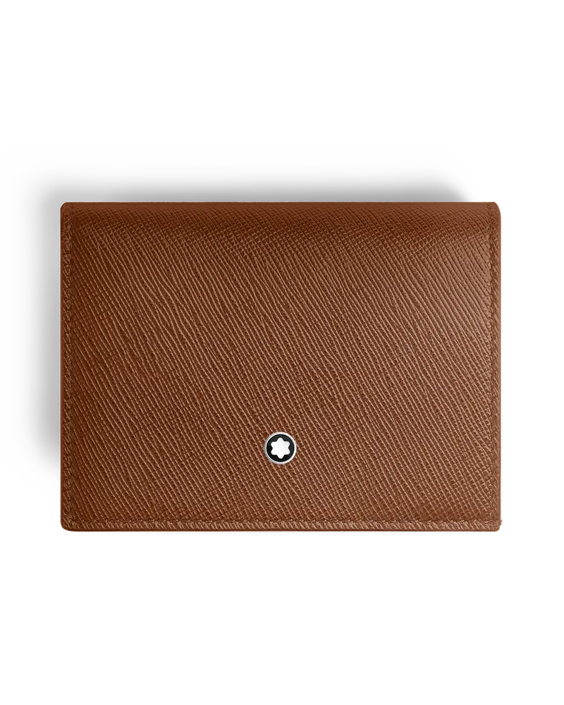 Montblanc Sartorial kontinentale Nano-Brieftasche - Rehbraun - Leder - MB220381 - Brieftaschen Rehbraun