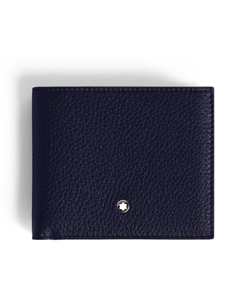 Montblanc Brieftasche 8 cc aus Grain Leder - Mitternachtsblau - Leder - MB220038 - Brieftaschen Mitternachtsblau