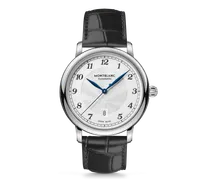 Montblanc Star Legacy Automatic Date Stahl - MB128681 - Uhr