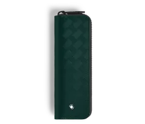 Etui für 1 Schreibgerät mit Reißverschluss aus Extreme Leder - British Green - Leder - MB220252 - Schreibgeräteetuis