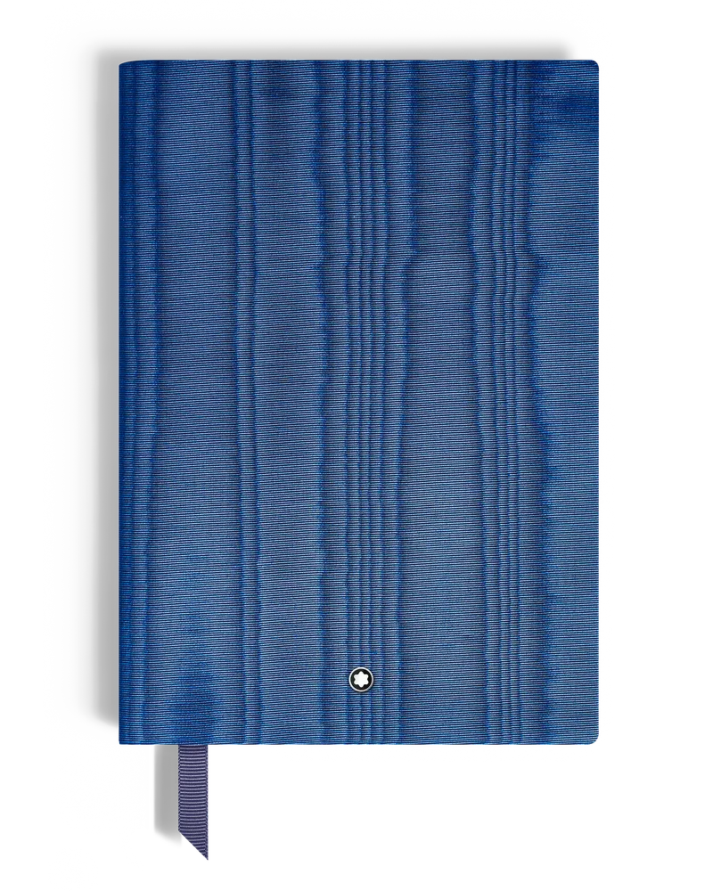 Montblanc Mittelgroßes Notizbuch, A Journey through Château de Versailles, Linierte Seiten - Blue Jean - Gewebe - MB137782 - Notizbuchhalter Blue