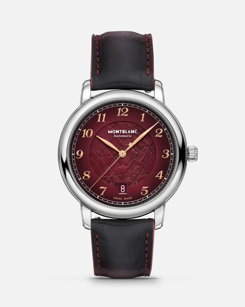 Montblanc Montblanc Star Legacy Automatic 39 Mm Limited Edition - 1786 Exemplare - Armbanduhren - Rot Rot