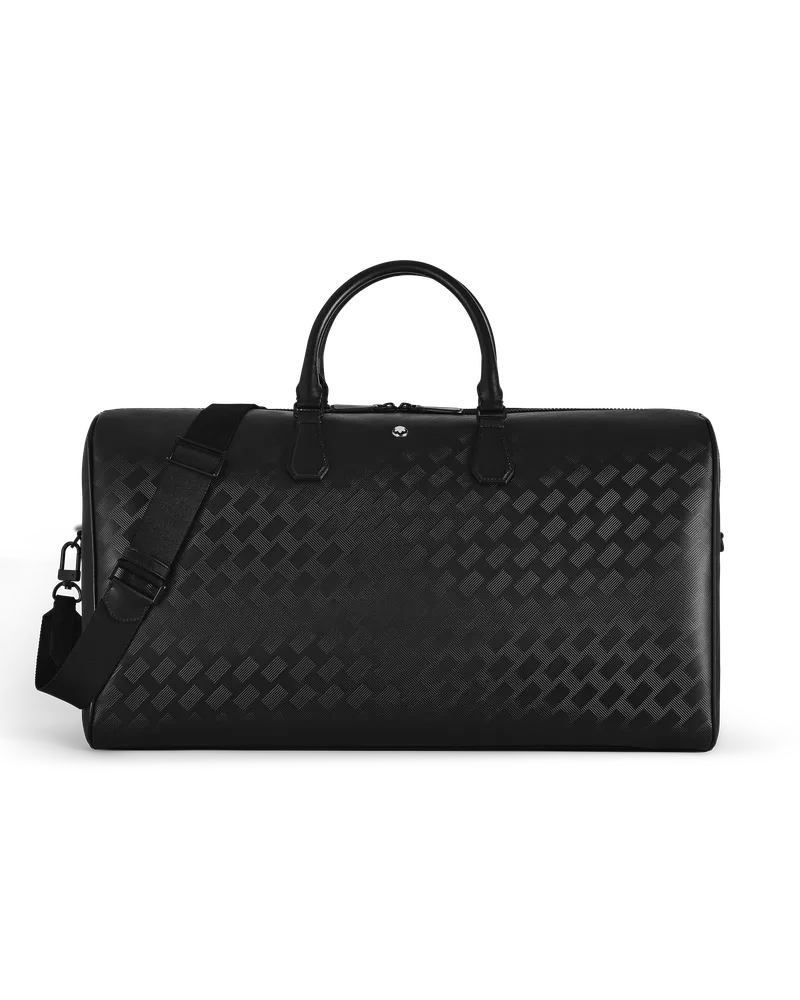 Montblanc Weekender Bag 55 aus Extreme Jacquard - Schwarz - Leder - MB199395 - Duffle Bags Schwarz
