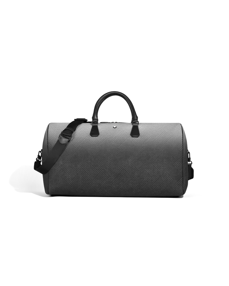 Montblanc Weekender Bag 55 aus Extreme Jacquard - Schwarz - Leder - MB199395 - Duffle Bags Schwarz