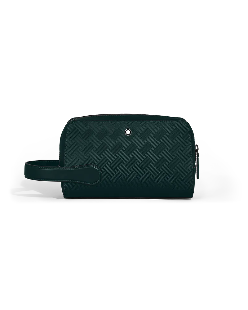 Montblanc Kosmetik-Clutch aus Extreme Leder - British Green - Leder - MB199814 - Kulturtaschen British