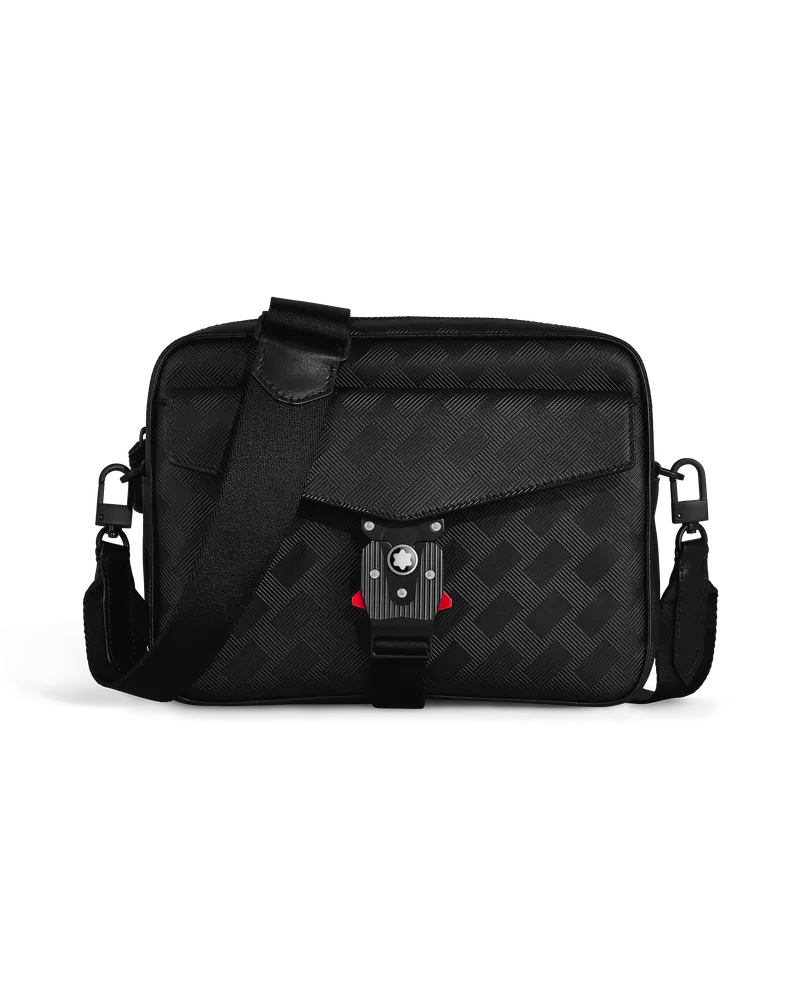 Montblanc Extreme 3.0 Messenger Bag mit M LOCK 4810 Schließe - Schwarz - Leder - MB198865 - Messenger Bags Schwarz