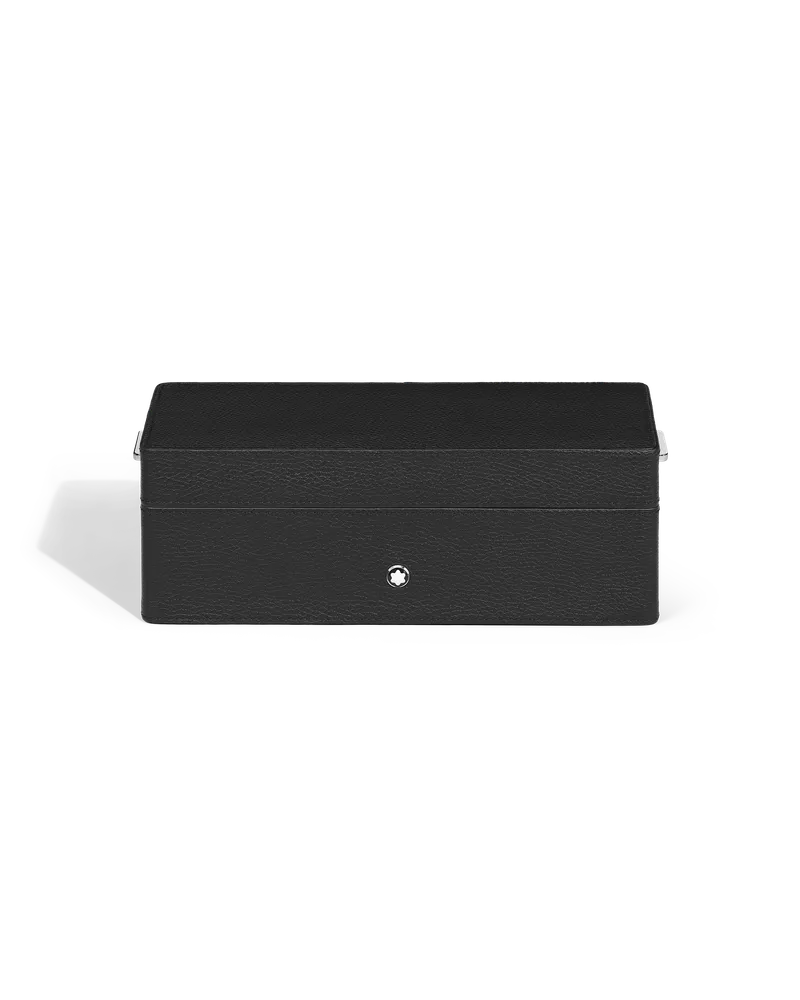 Montblanc Stifteetui aus Grain Leder - Schwarz - Leder - MB222616 - Zigarrenaccessoires Schwarz