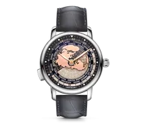 Montblanc Star Legacy Orbis Terrarum - Grau - Stahl - MB128675 - Uhr