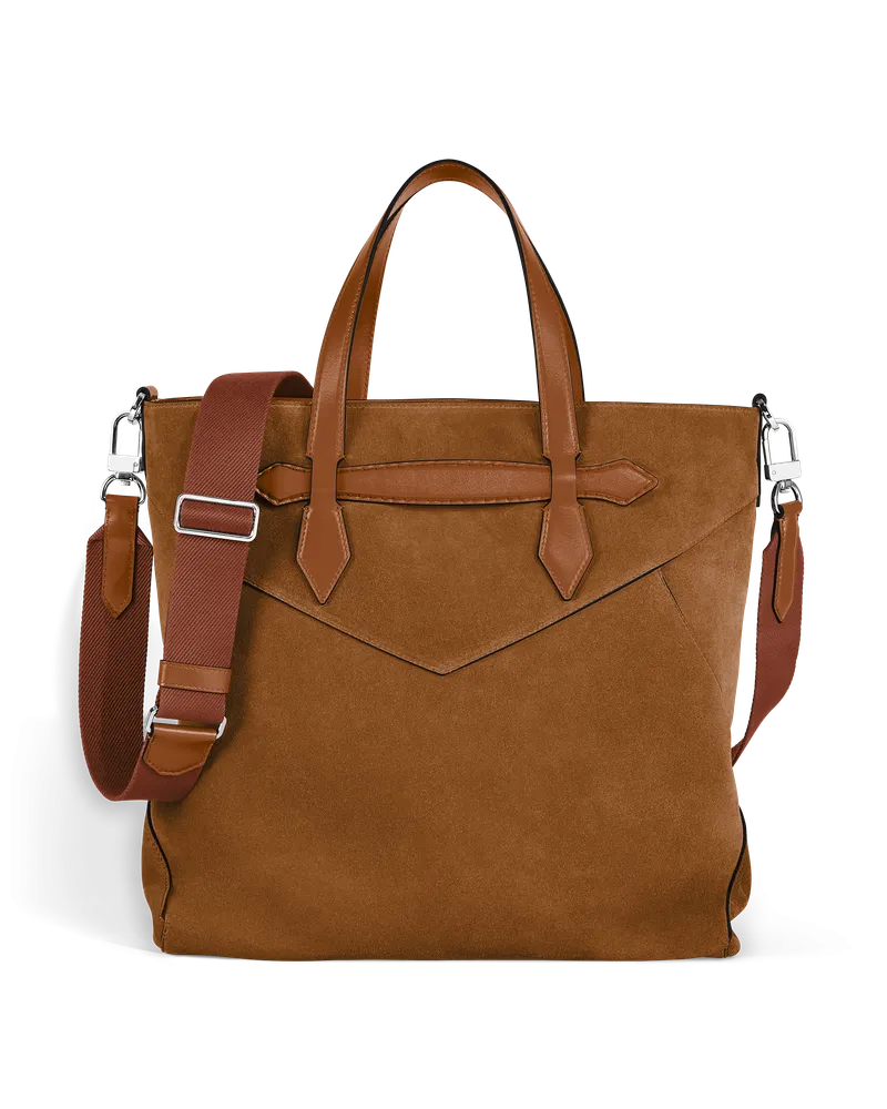 Montblanc Tragetasche Montblanc Envelope - Karamell - Leder - MB221672 - Tragetaschen Karamell