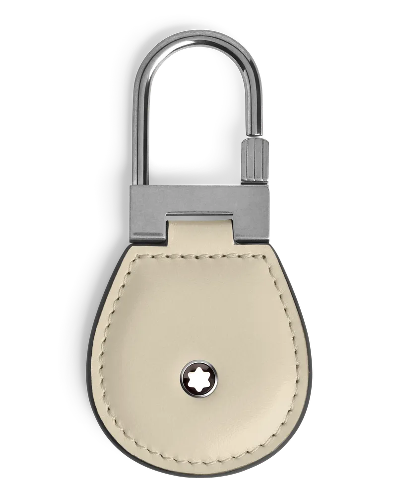 Montblanc Meisterstück Schlüsselanhänger - Wolkiges Beige - Leder - MB199342 - Schlüsselringe & Schlüsseletuis Wolkiges