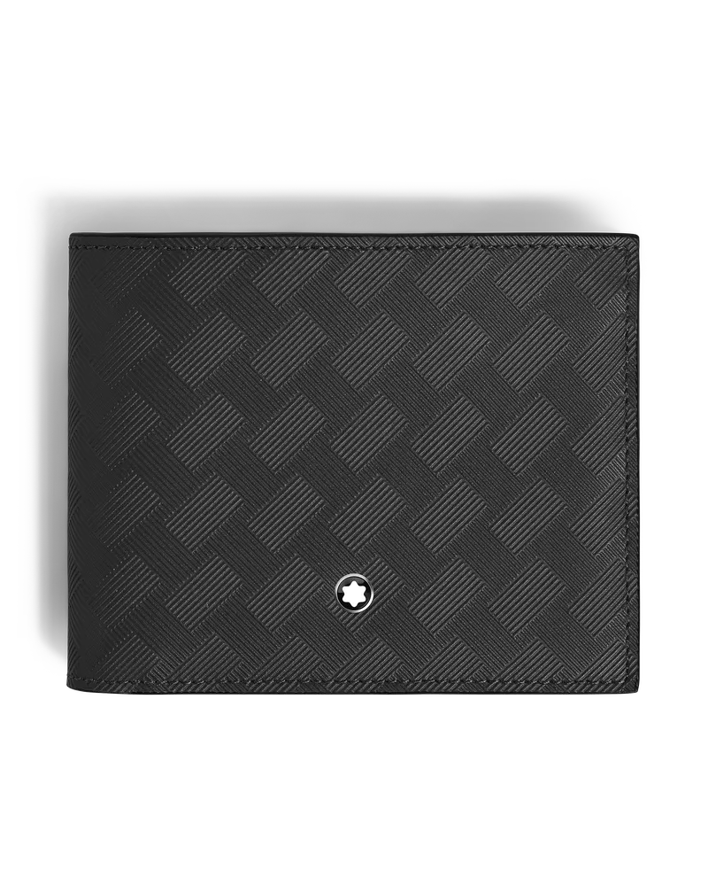 Montblanc Brieftasche 6 cc aus Extreme Leder - Schwarz/Bauxite - Leder - MB223163 - Brieftaschen Schwarz