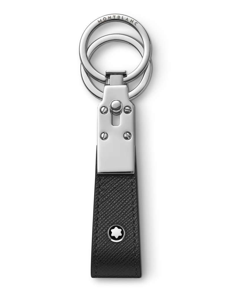 Montblanc Sartorial Schlüsselanhänger mit Schlaufe - Schwarz - Leder - MB130747 - Schlüsselringe & Schlüsseletuis Schwarz