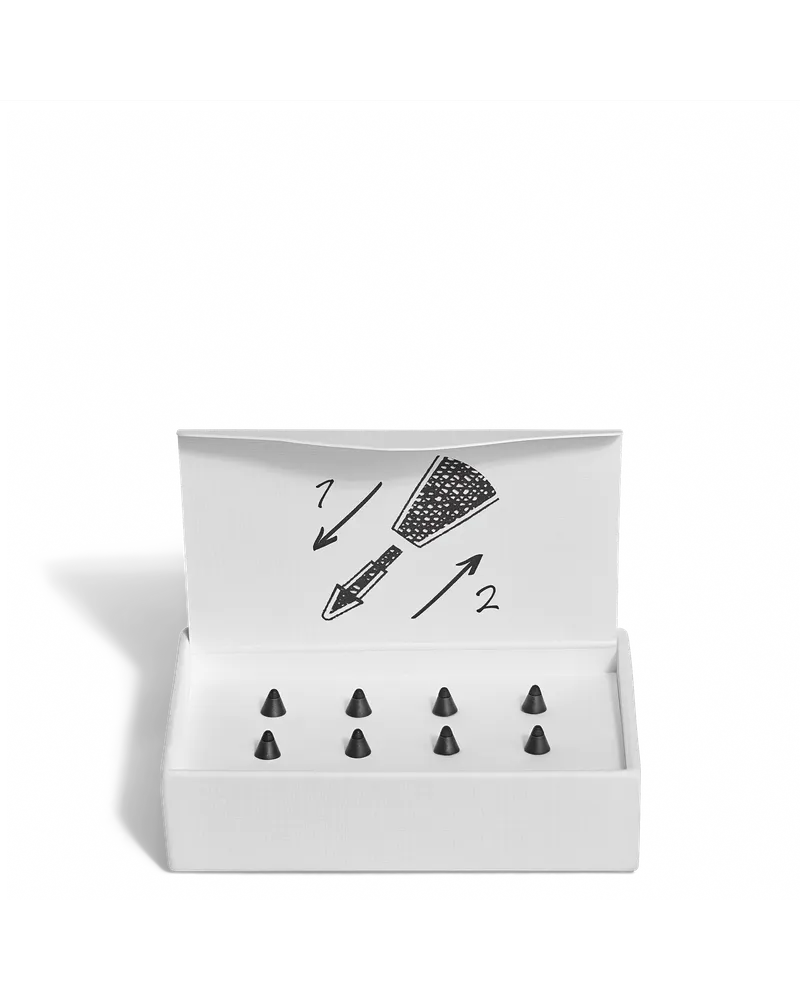 Montblanc Ersatzspitzen aus Leinen für den Montblanc Digital Pen in Schwarz - Schwarz - Polycarbonat - MB135494 - Smart Pen Accessoires Schwarz