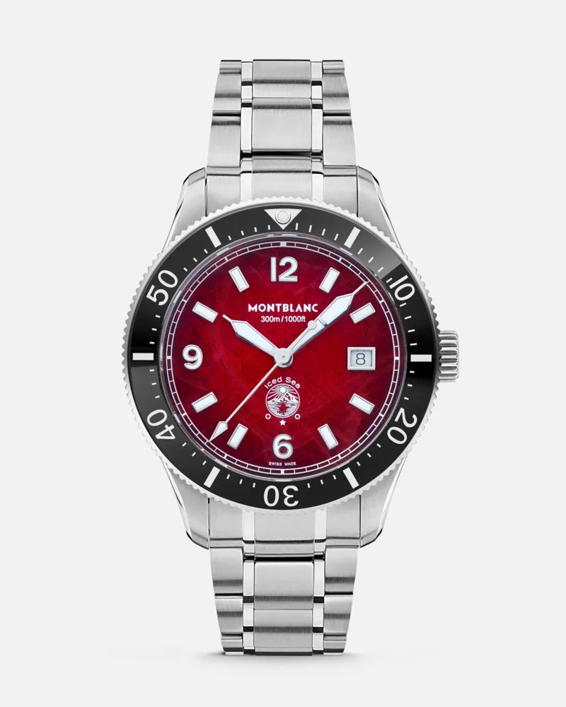 Montblanc Montblanc Iced Sea Automatic Date - Armbanduhren - Rot Rot