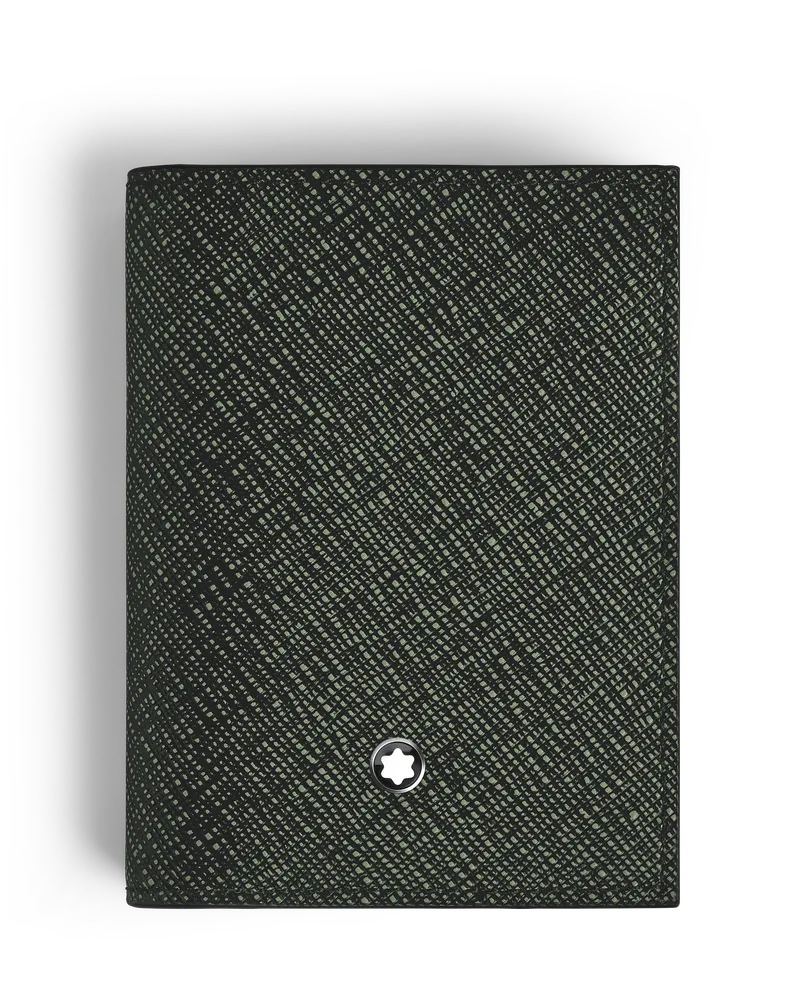 Montblanc Sartorial Kartenetui 4 cc - Tweed-Khaki - Leder - MB220392 - Kartenetuis Tweed-khaki