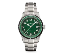 Montblanc 1858 Automatic Date 0 Oxygen - Grün - Stahl - Keramik - MB133269 - Uhr