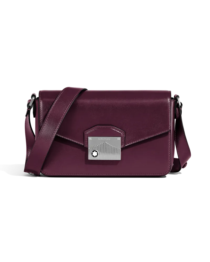 Montblanc Meisterstück Mini Messenger Bag - Cassis - Leder - MB199282 - Messenger Bags Cassis