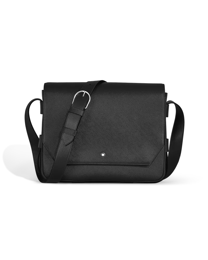 Montblanc Messenger Bag aus Sartorial Leder - Schwarz - Leder - MB221578 - Dokumententaschen Schwarz