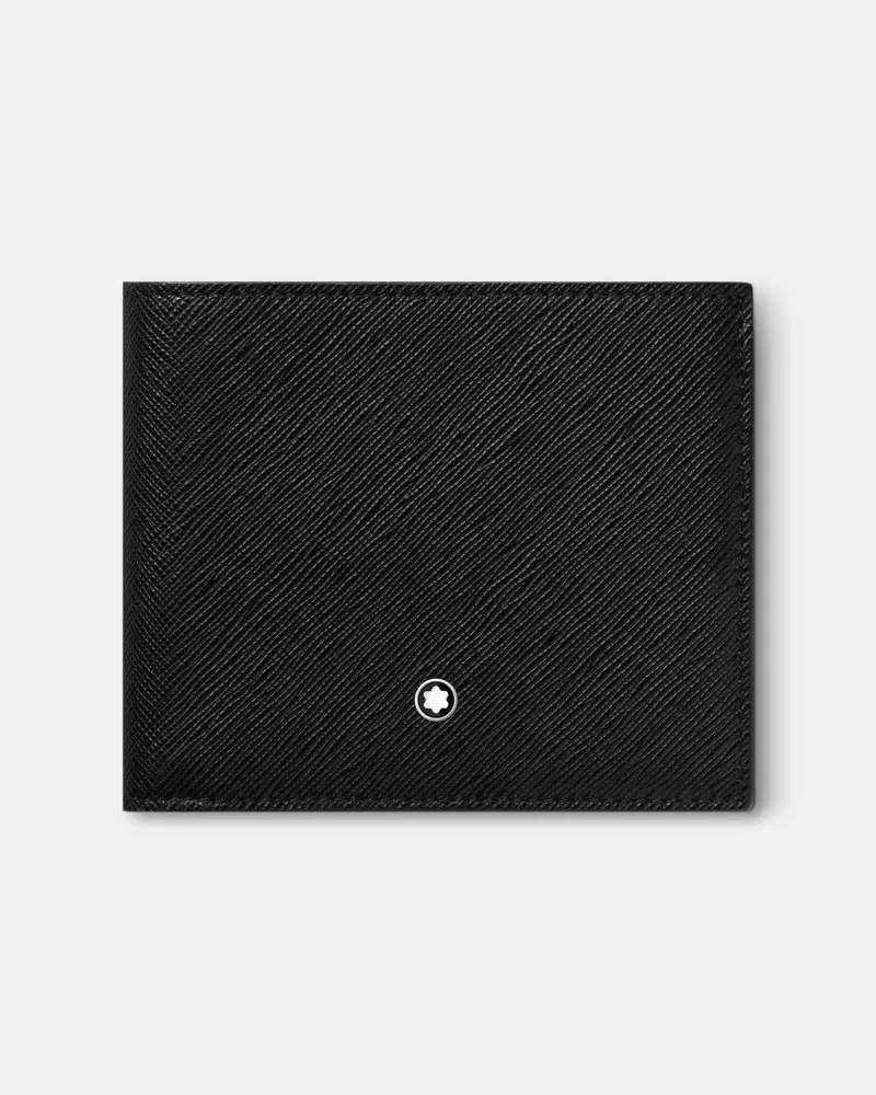 Montblanc Montblanc Sartorial Brieftasche 8 Cc - Kreditkartenetuis - Schwarz Schwarz