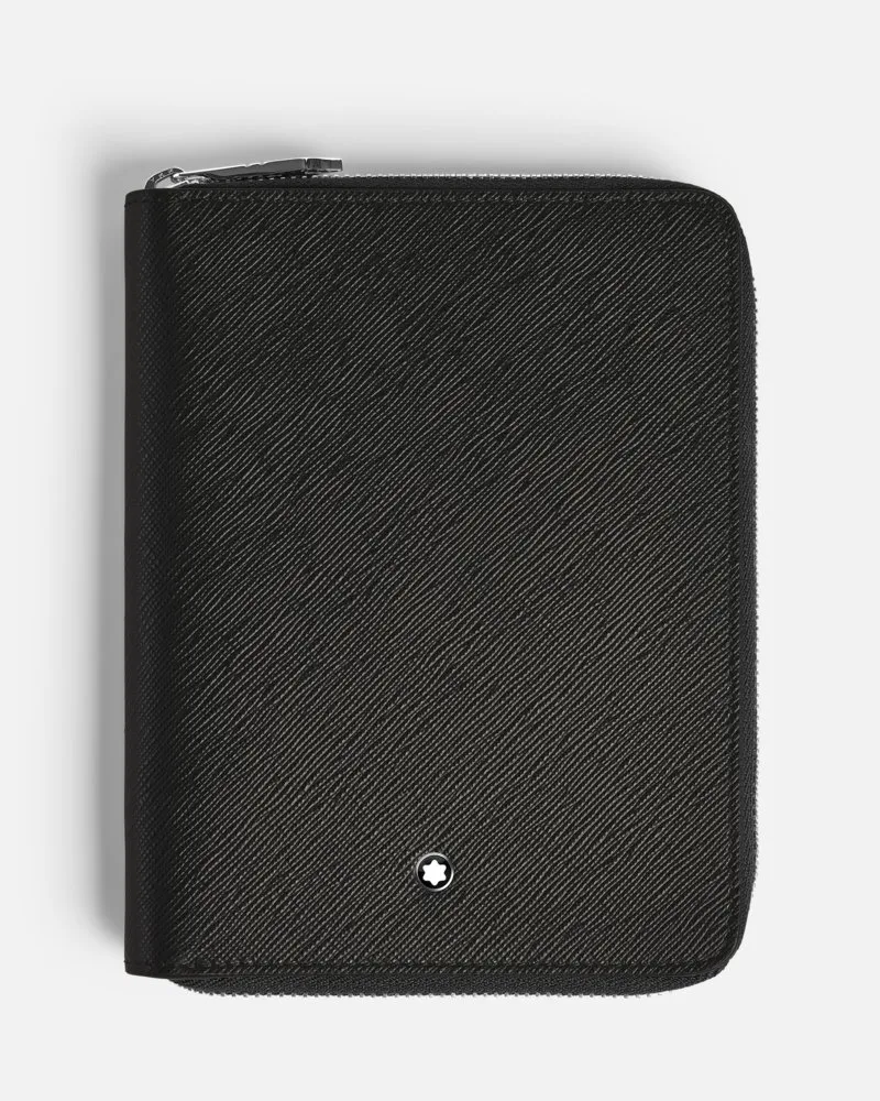Montblanc Sartorial Etui Für 5 Schreibgeräte Mit Reißverschluss - Stifteetuis - Schwarz Schwarz