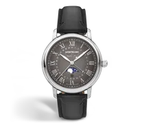 Montblanc Star Legacy Full Calendar Anthrazit - Stahl - MB134358 - Uhr