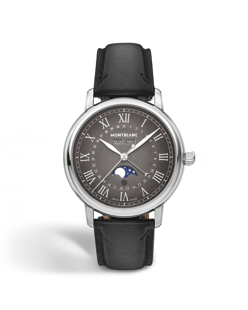 Montblanc Montblanc Star Legacy Full Calendar Anthrazit - Stahl - MB134358 - Uhr Anthrazit